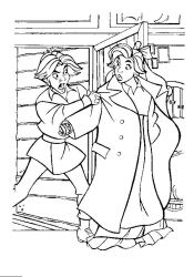 plansa de colorat anastasia #10