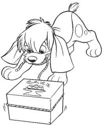 plansa de colorat anastasia #8