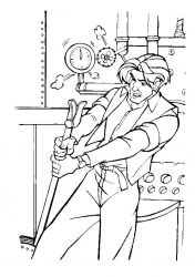 plansa de colorat anastasia #17