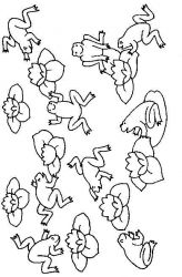 plansa de colorat animale #18