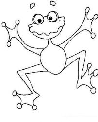 plansa de colorat animale #16