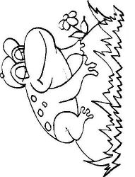 plansa de colorat animale #19