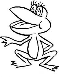 plansa de colorat animale #20