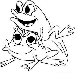 plansa de colorat animale #2