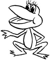 plansa de colorat animale #20