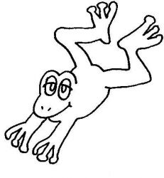 plansa de colorat animale #7