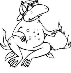 plansa de colorat animale #20