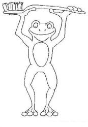 plansa de colorat animale #5