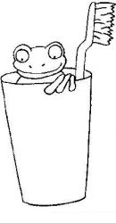 plansa de colorat animale #11