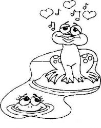 plansa de colorat animale #13