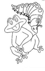 plansa de colorat animale #14