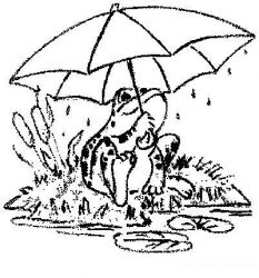 plansa de colorat animale #16