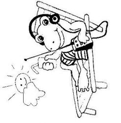 plansa de colorat animale #10