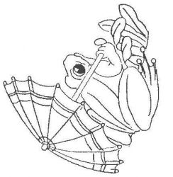 plansa de colorat animale #12