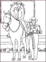 plansa de colorat animale #3