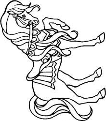 plansa de colorat animale #11