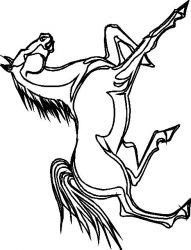 plansa de colorat animale #13