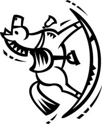 plansa de colorat animale #19