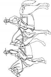 plansa de colorat animale #1