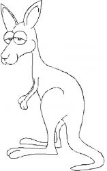 plansa de colorat animale #11