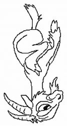 plansa de colorat animale #15