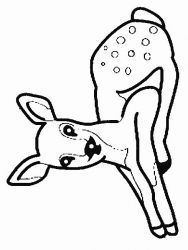 plansa de colorat animale #18