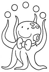 plansa de colorat animale #18