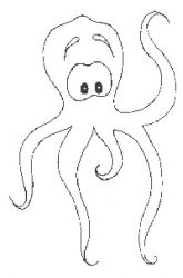 plansa de colorat animale #19