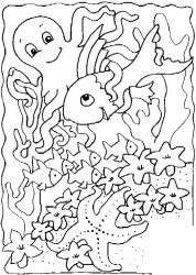 plansa de colorat animale #20