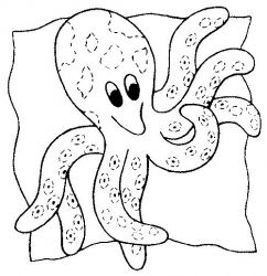 plansa de colorat animale #1