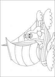 plansa de colorat animale #11