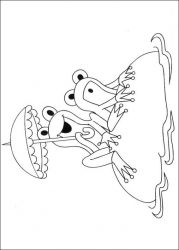 plansa de colorat animale #14