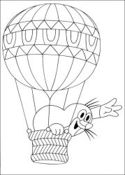 plansa de colorat animale #17