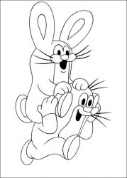 plansa de colorat animale #20