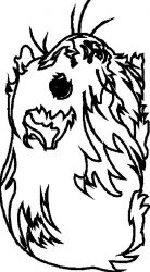 plansa de colorat animale #12