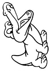 plansa de colorat animale #15