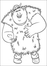 plansa de colorat animale #12