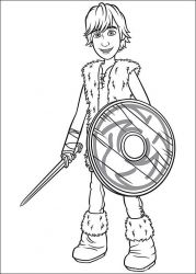 plansa de colorat animale #16