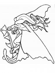 plansa de colorat animale #9