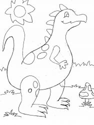 plansa de colorat animale #15