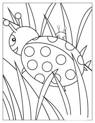 plansa de colorat animale #20