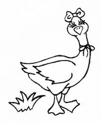 plansa de colorat animale #18