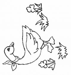 plansa de colorat animale #19