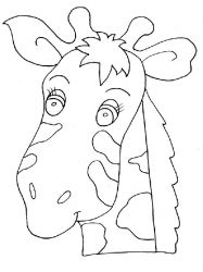 plansa de colorat animale #4