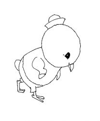 plansa de colorat animale #4