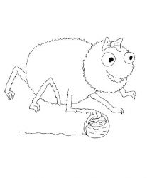 plansa de colorat animale #10