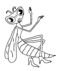 plansa de colorat animale #13