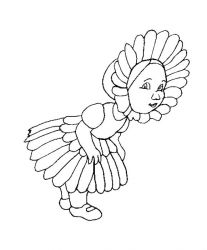 plansa de colorat animale #16