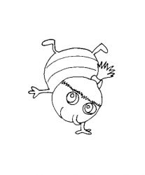 plansa de colorat animale #18