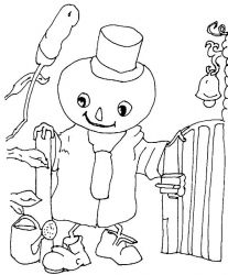 plansa de colorat animale #2